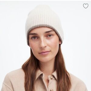 NWT ⭐️ Madewell REVERSIBLE BEANIE IN SOFTWOOL